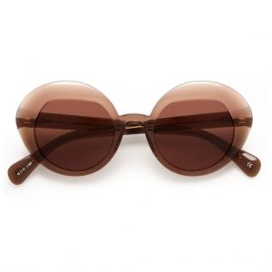 sunglasses-kaleos-parker-transparent-brown-front