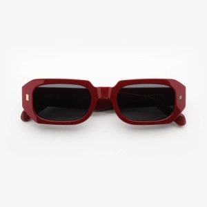 sunglasses-gast-high-era-red-RA04-rectangular-red-black-by-kambio-eyewear-front