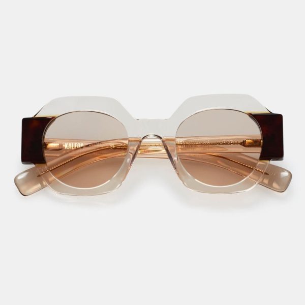 sunglasses-kaleos-darnell-5-square-champagne-brown-by-kambio-eyewear-front