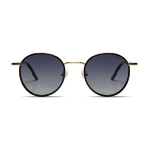 sunglasses-komono-pete-gold-black-KOM-S9652-round-gold-black-by-kambio-eyewear-front