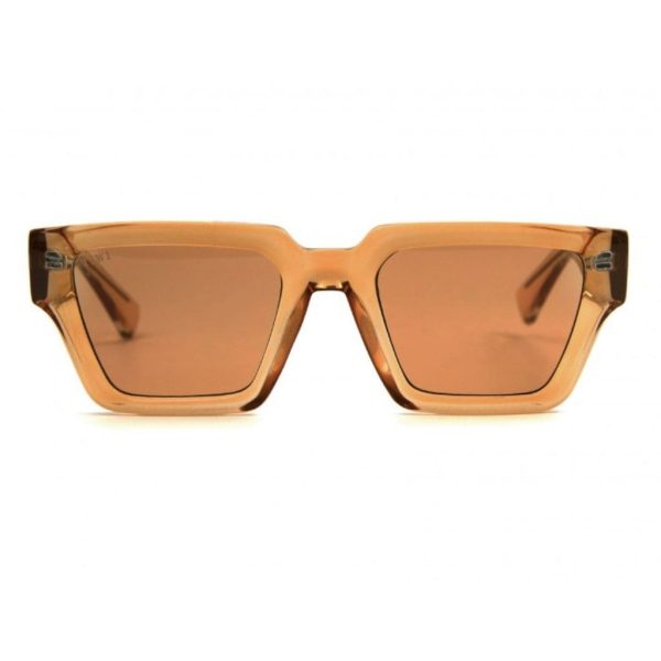 sunglasses-tiwi-tokio-sunset-bliss-P6-rectangular-brown-transparent-by-kambio-eyewear-front